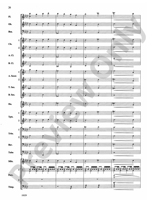 The Road Unknown - Concert Band Conductor Score & Parts (Digital Download)