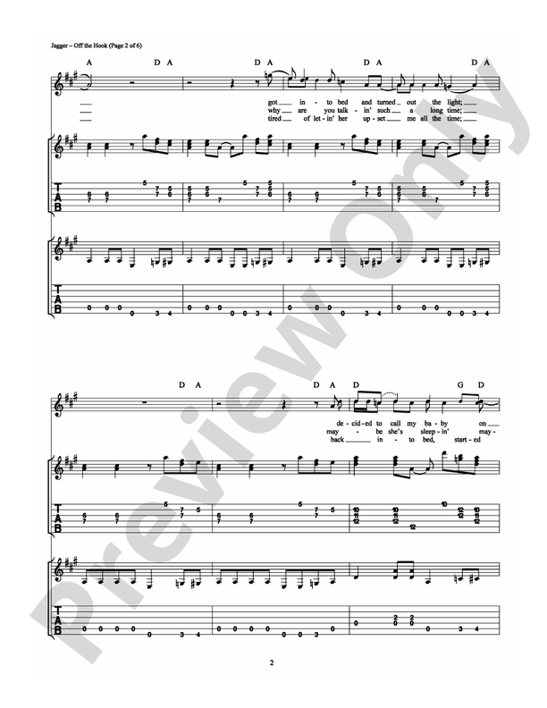 Off the Hook - Guitar TAB (Digital Download)