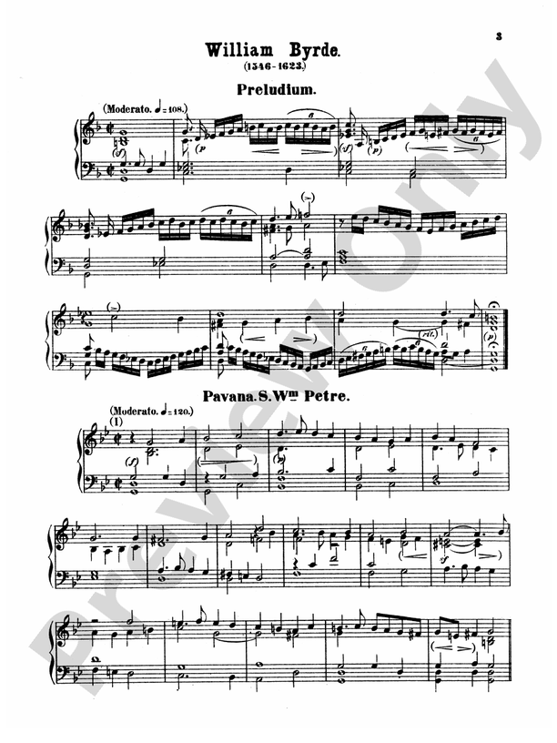 Byrd - Compositions - Piano Solo (Digital Download)