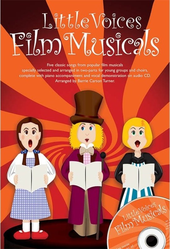 Little Voices Film Musicals - 2-Part/Piano/CD Choral arranged by Carson Turner Novello NOV163647