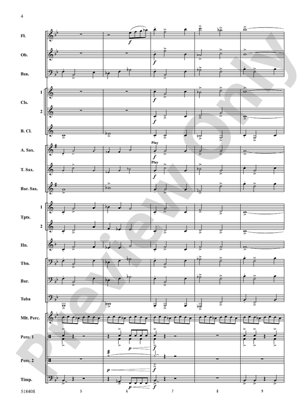Guardians of Hope - Concert Band Conductor Score & Parts(Digital Download)