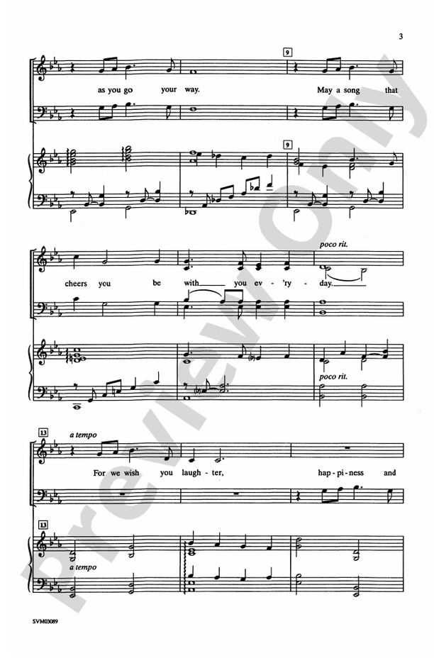 For We Wish You Music – SATB Choral Octavo (Digital Download)