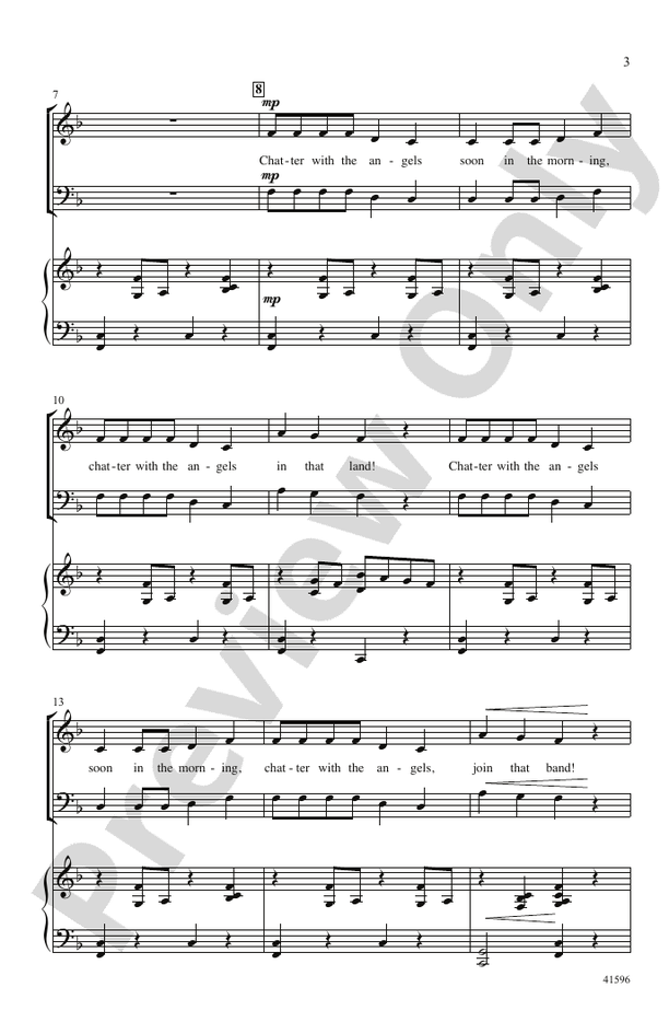 Chatter with the Angels – SATB Choral Octavo (Digital Download)