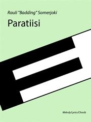 Paratiisi - Melody/Lyrics/Chords (Digital Download)