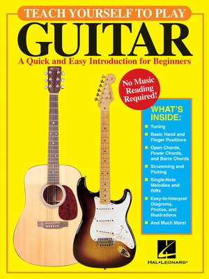 Teach Yourself to Play Guitar - A Quick and Easy Introduction for Beginners - Guitar David M. Brewster Hal Leonard Guitar TAB