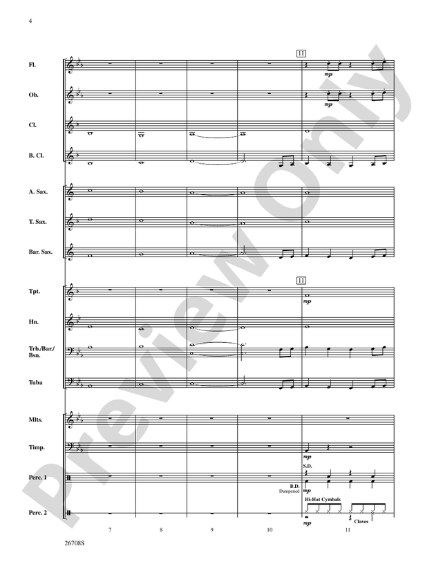Sorry (Grade 3) - Concert Band Conductor Score & Parts (Digital Download)