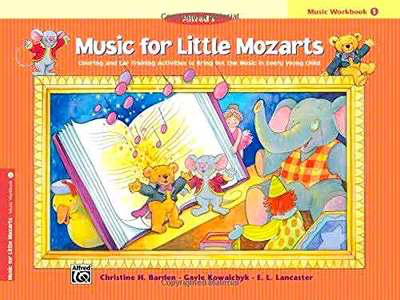 Music for Little Mozarts Workbook 1