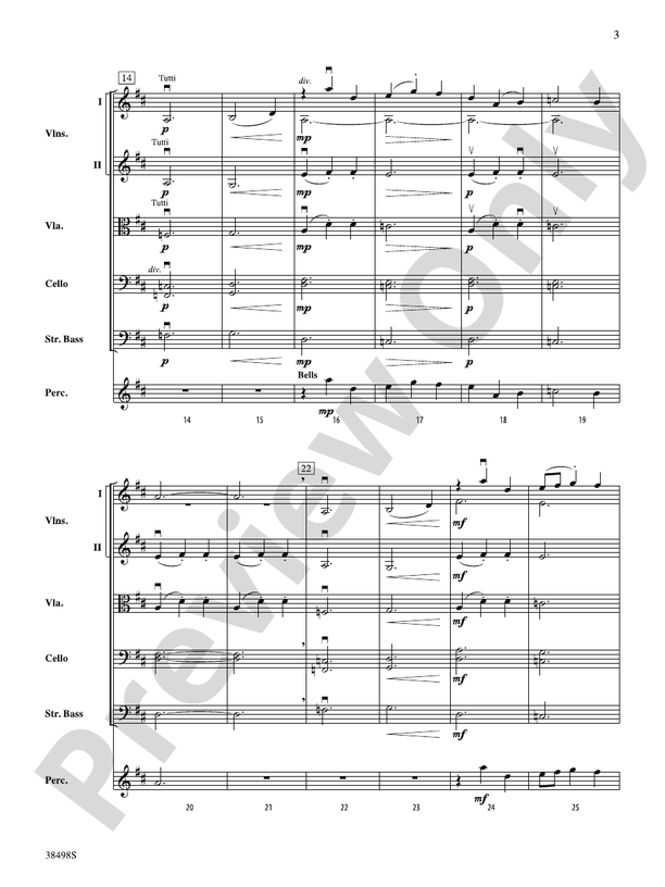 In a French Garden – String Orchestra Conductor Score & Parts (Digital Download)