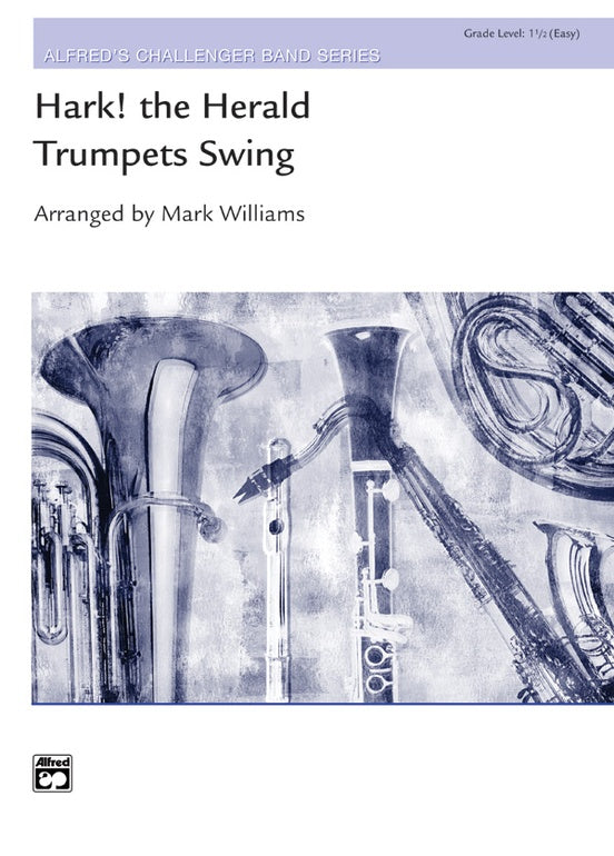 Hark, the Herald Trumpets Swing - Concert Band Conductor Score & Parts (Digital Download)