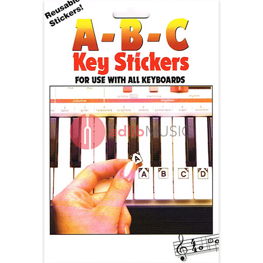 ABC Keyboard Stickers - Piano Resources 1009