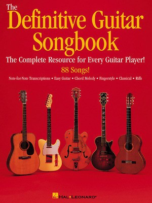 The Definitive Guitar Songbook - Guitar Hal Leonard Guitar TAB with Lyrics & Chords