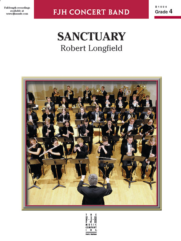 Sanctuary - Concert Band Conductor Score & Parts (Digital Download)