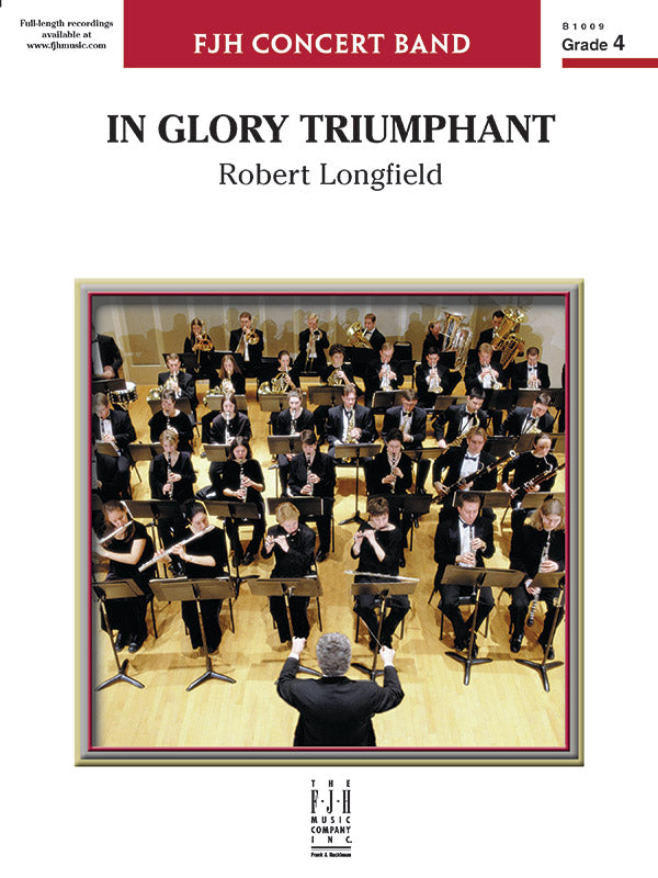 In Glory Triumphant - Concert Band Conductor Score & Parts (Digital Download)