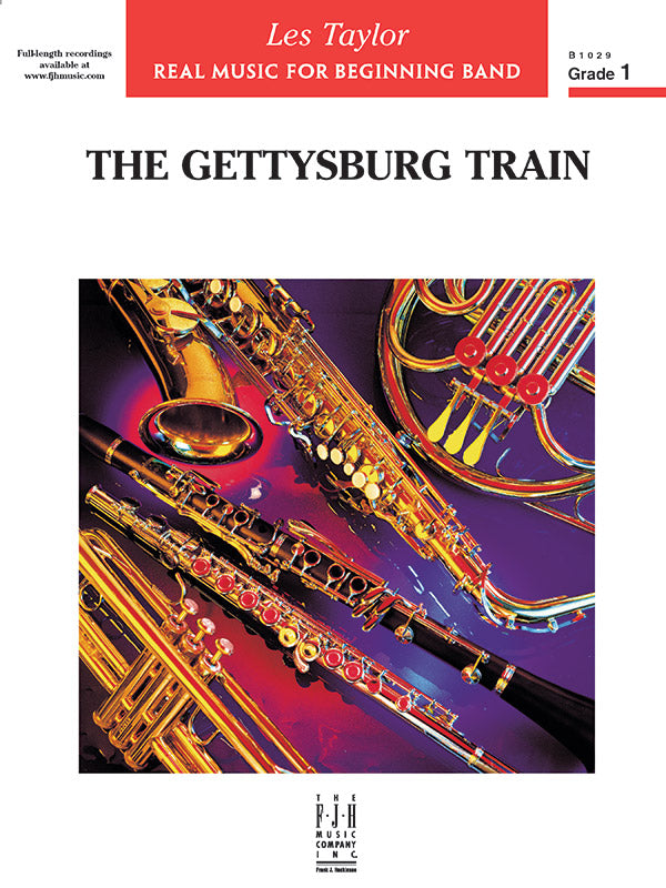 The Gettysburg Train - Concert Band Conductor Score & Parts (Digital Download)
