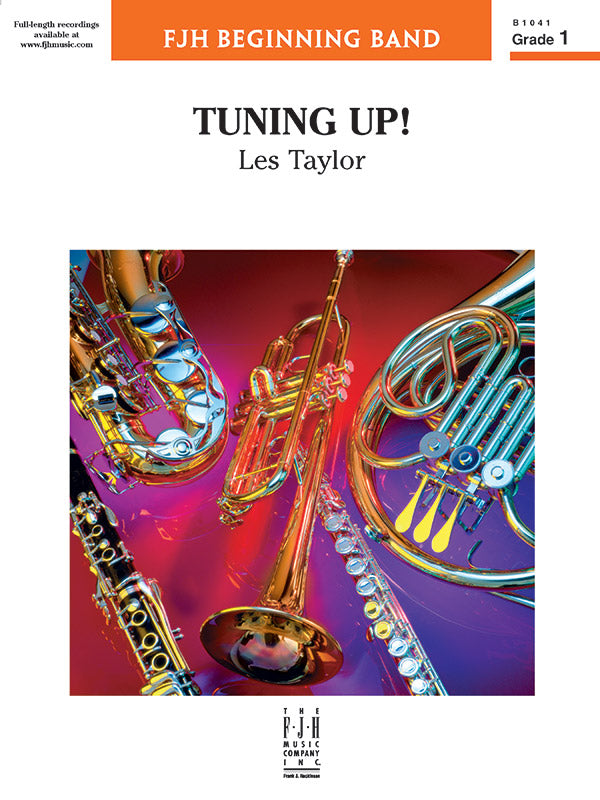 Tuning Up! - Concert Band Conductor Score & Parts (Digital Download)