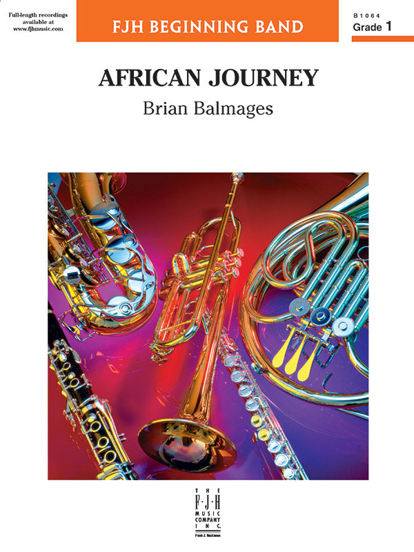 African Journey - Concert Band Conductor Score & Parts (Digital Download)