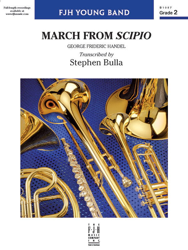 March from Scipio - Concert Band Conductor Score & Parts (Digital Download)