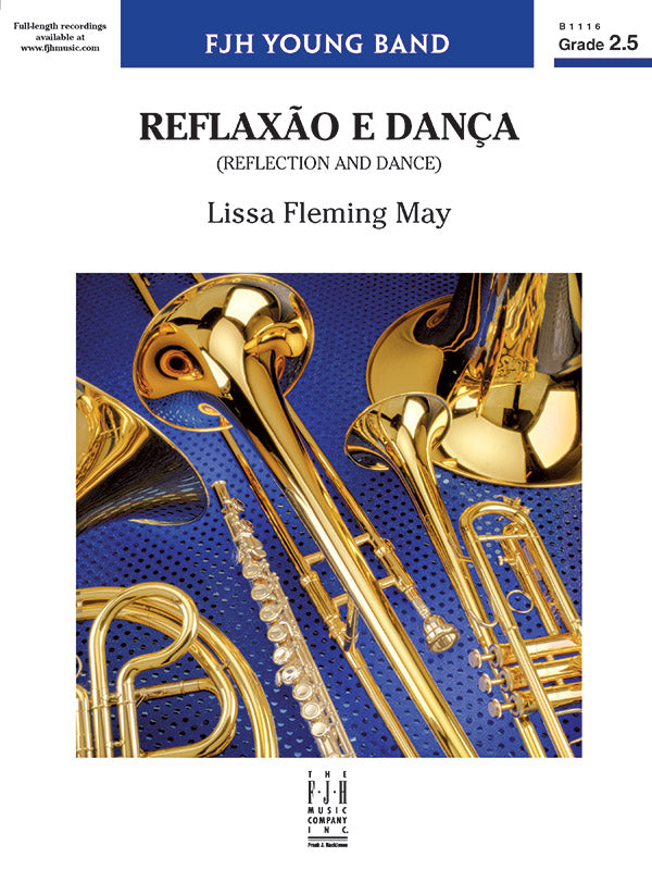 Reflax√£o e dan√ßa (Reflection and Dance) - Concert Band Conductor Score & Parts (Digital Download)