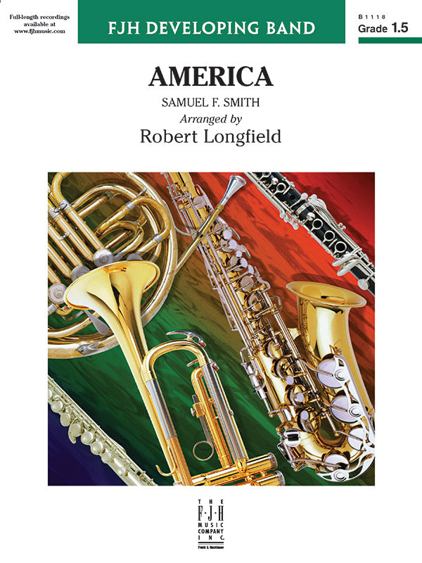 America - Concert Band Conductor Score & Parts (Digital Download)