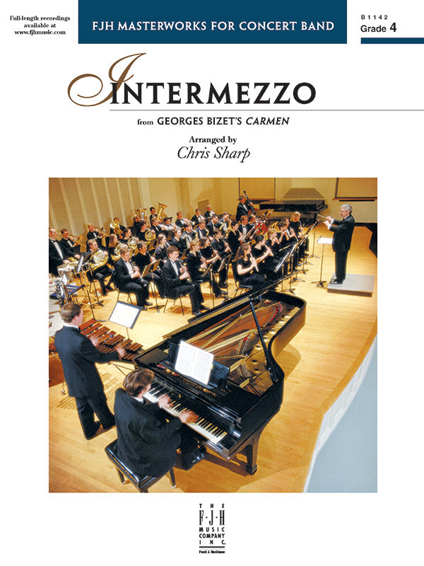 Intermezzo (from Georges Bizet's opera Carmen) - Concert Band Conductor Score & Parts (Digital Download)