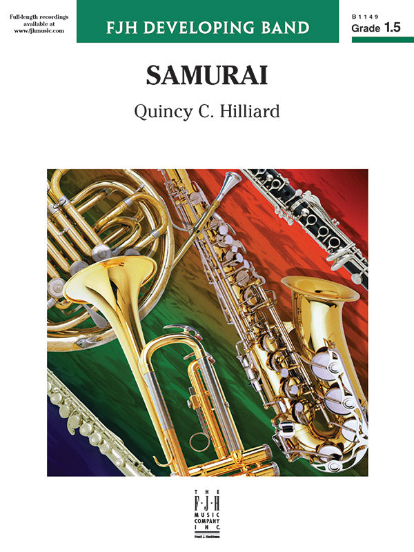 Samurai - Concert Band Conductor Score & Parts (Digital Download)