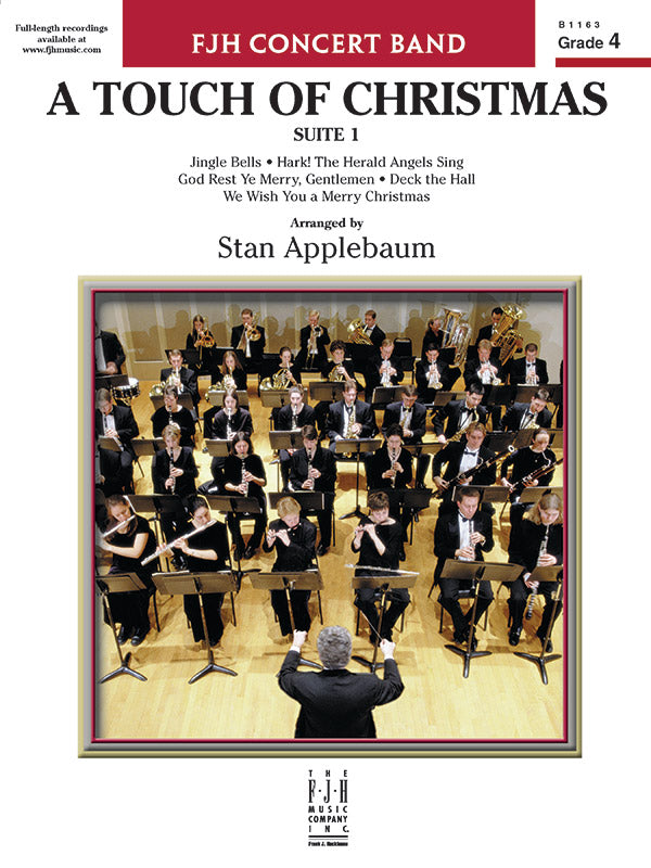 A Touch of Christmas: Suite 1 - Concert Band Conductor Score & Parts (Digital Download)