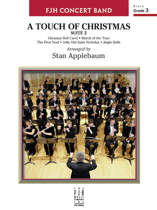 A Touch of Christmas: Suite 2 - Concert Band Conductor Score & Parts (Digital Download)