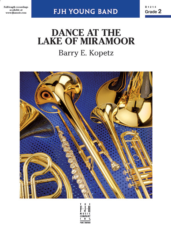 Dance at the Lake of Miramoor - Concert Band Conductor Score & Parts (Digital Download)