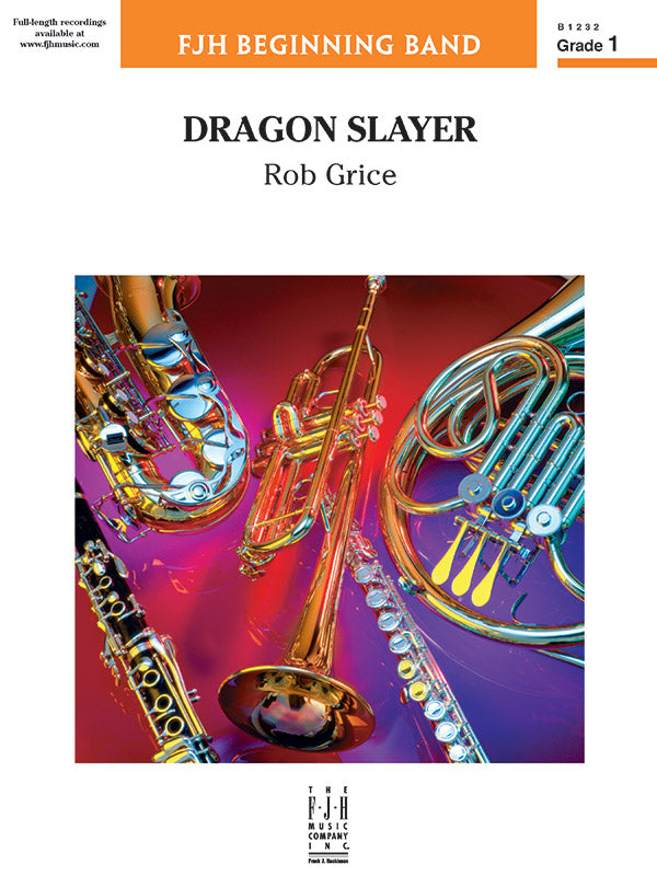 Dragon Slayer - Concert Band Conductor Score & Parts (Digital Download)