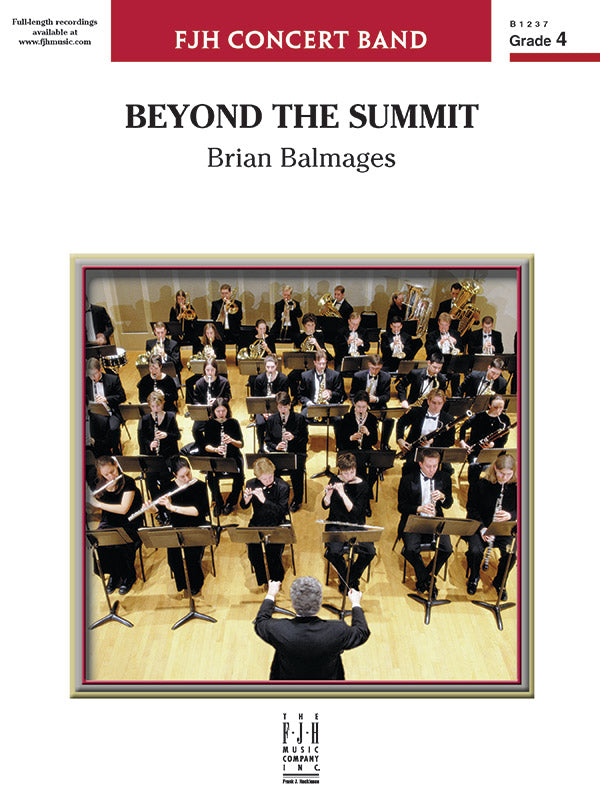 Beyond the Summit - Concert Band Conductor Score & Parts (Digital Download)