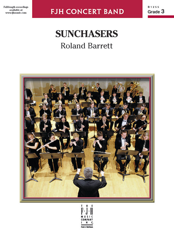 Sunchasers - Concert Band Conductor Score & Parts (Digital Download)