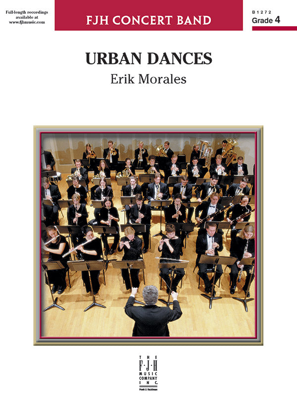 Urban Dances - Concert Band Conductor Score & Parts (Digital Download)