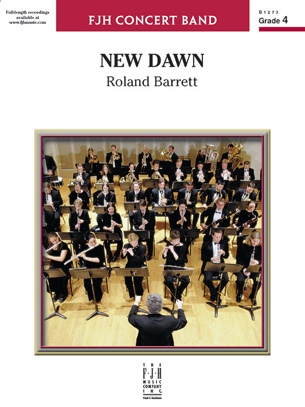 New Dawn - Concert Band Conductor Score & Parts (Digital Download)