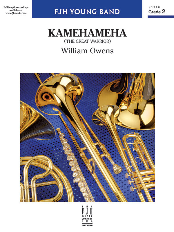 Kamehameha (The Great Warrior) - Concert Band Conductor Score & Parts (Digital Download)