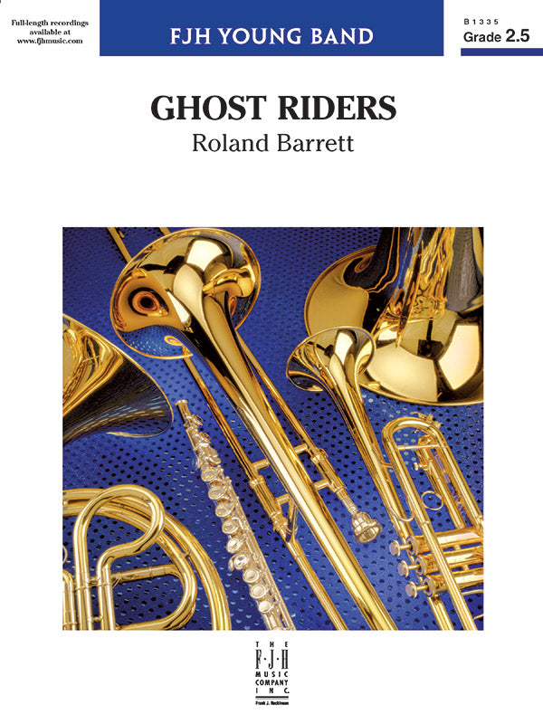 Ghost Riders - Concert Band Conductor Score & Parts (Digital Download)