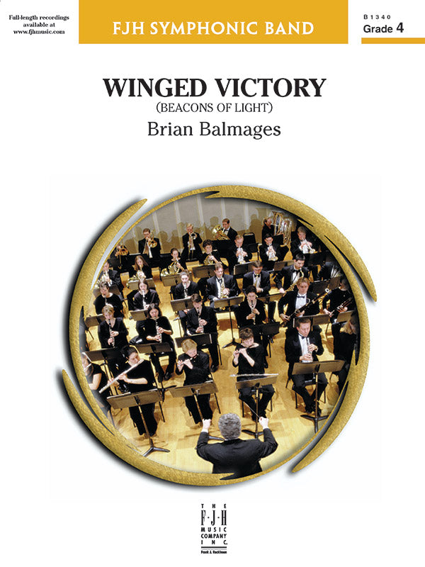 Winged Victory (Beacons of Light) - Concert Band Conductor Score & Parts (Digital Download)