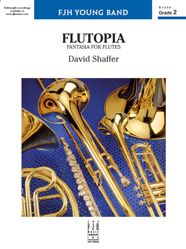 Flutopia (Fantasia for Flutes) - Concert Band Conductor Score & Parts (Digital Download)