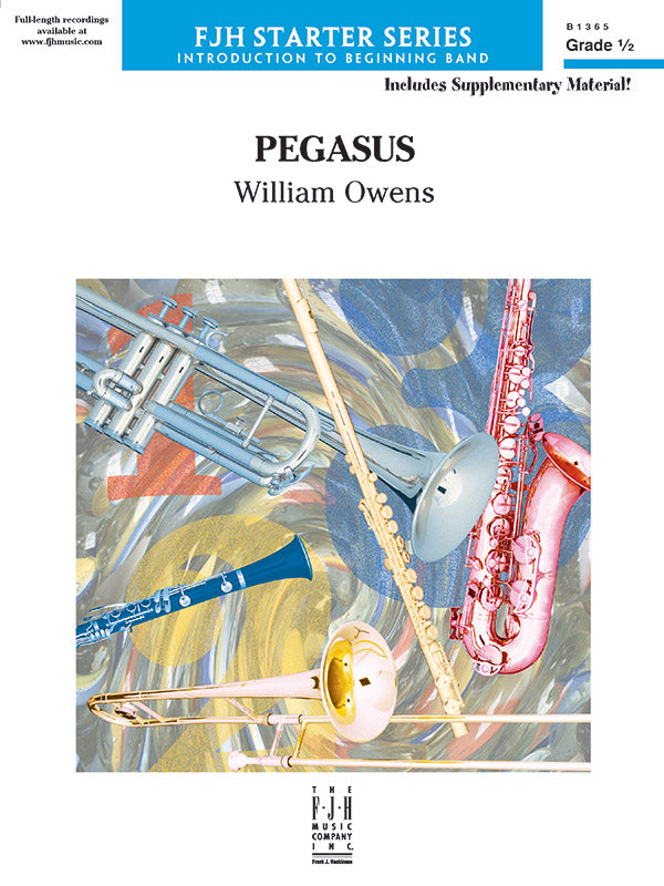 Pegasus - Concert Band Conductor Score & Parts (Digital Download)