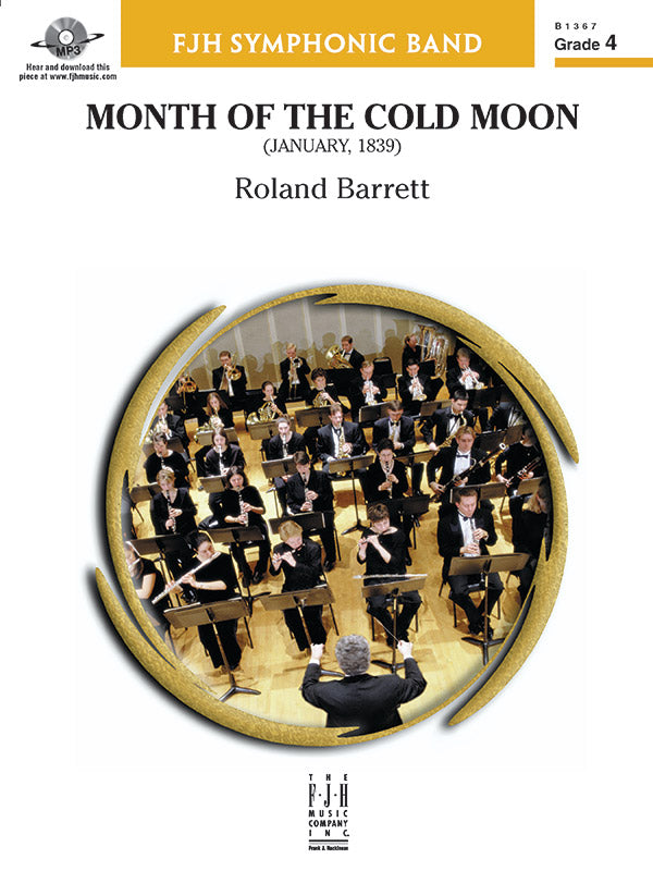 Month of the Cold Moon - Concert Band Conductor Score & Parts (Digital Download)