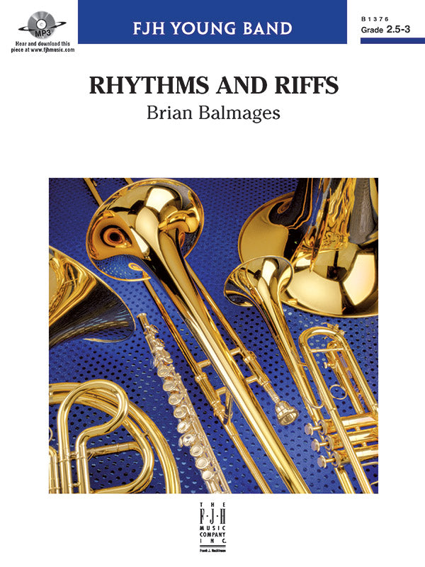 Rhythms and Riffs - Concert Band Conductor Score & Parts (Digital Download)