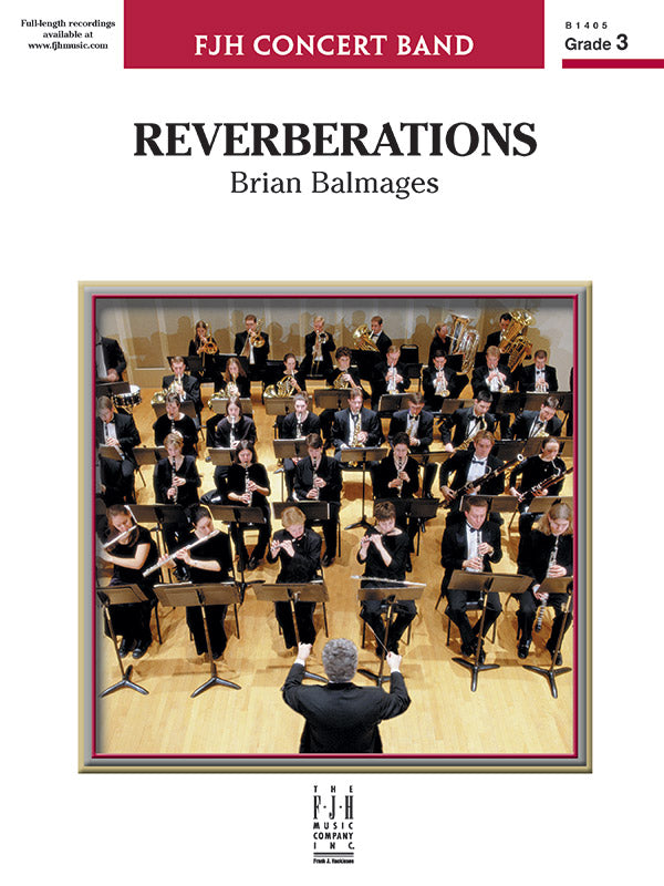 Reverberations - Concert Band Conductor Score & Parts (Digital Download)