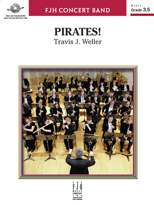 Pirates! - Concert Band Conductor Score & Parts (Digital Download)