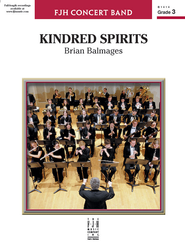 Kindred Spirits - Concert Band Conductor Score & Parts (Digital Download)