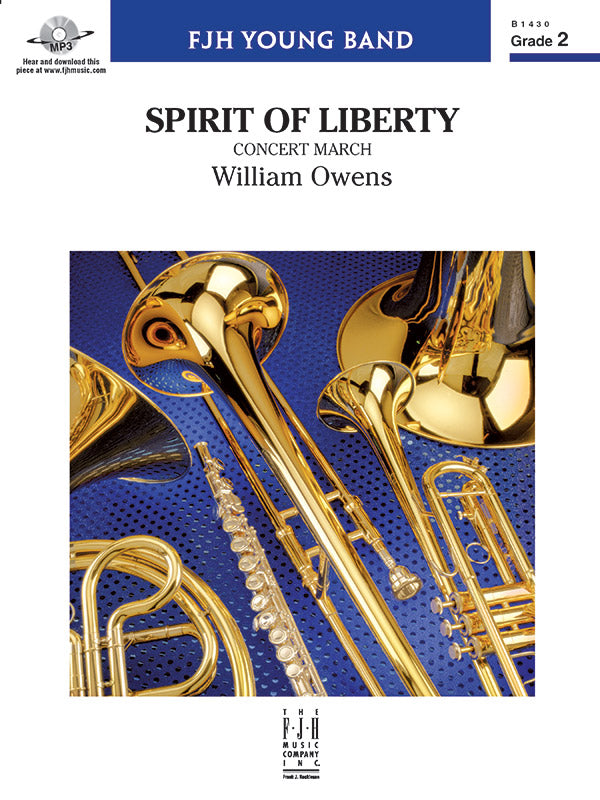 Spirit of Liberty - Concert Band Conductor Score & Parts (Digital Download)