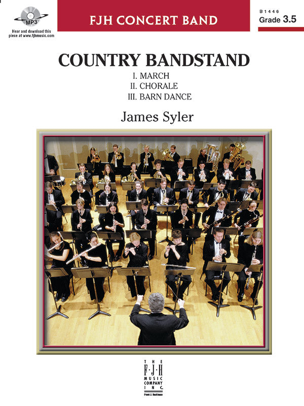 Country Bandstand - Concert Band Conductor Score & Parts (Digital Download)