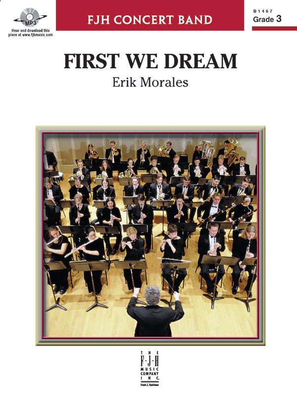 First We Dream - Concert Band Conductor Score & Parts (Digital Download)