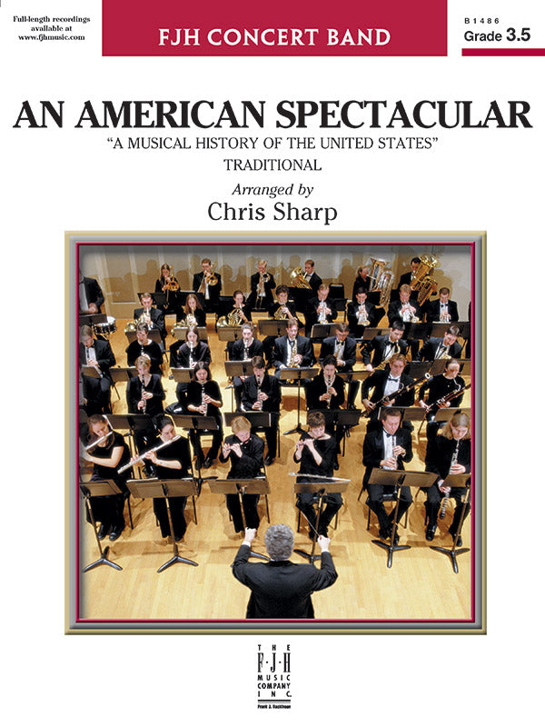 An American Spectacular - Concert Band Conductor Score & Parts (Digital Download)
