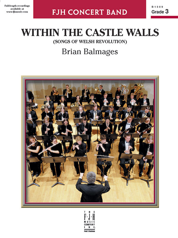 Within the Castle Walls - Concert Band Conductor Score & Parts (Digital Download)