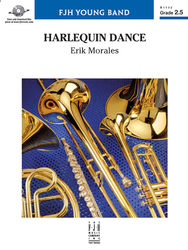 Harlequin Dance - Concert Band Conductor Score & Parts (Digital Download)