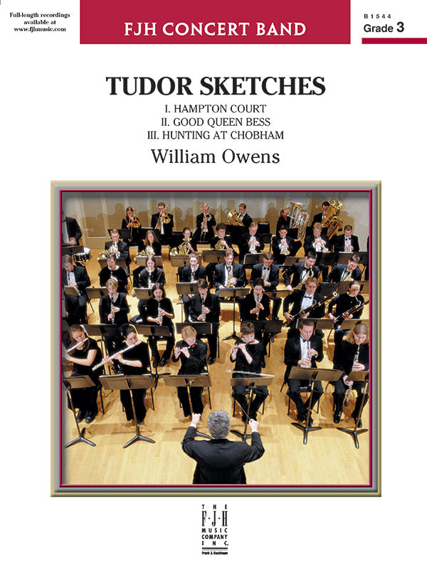 Tudor Sketches - Concert Band Conductor Score & Parts (Digital Download)